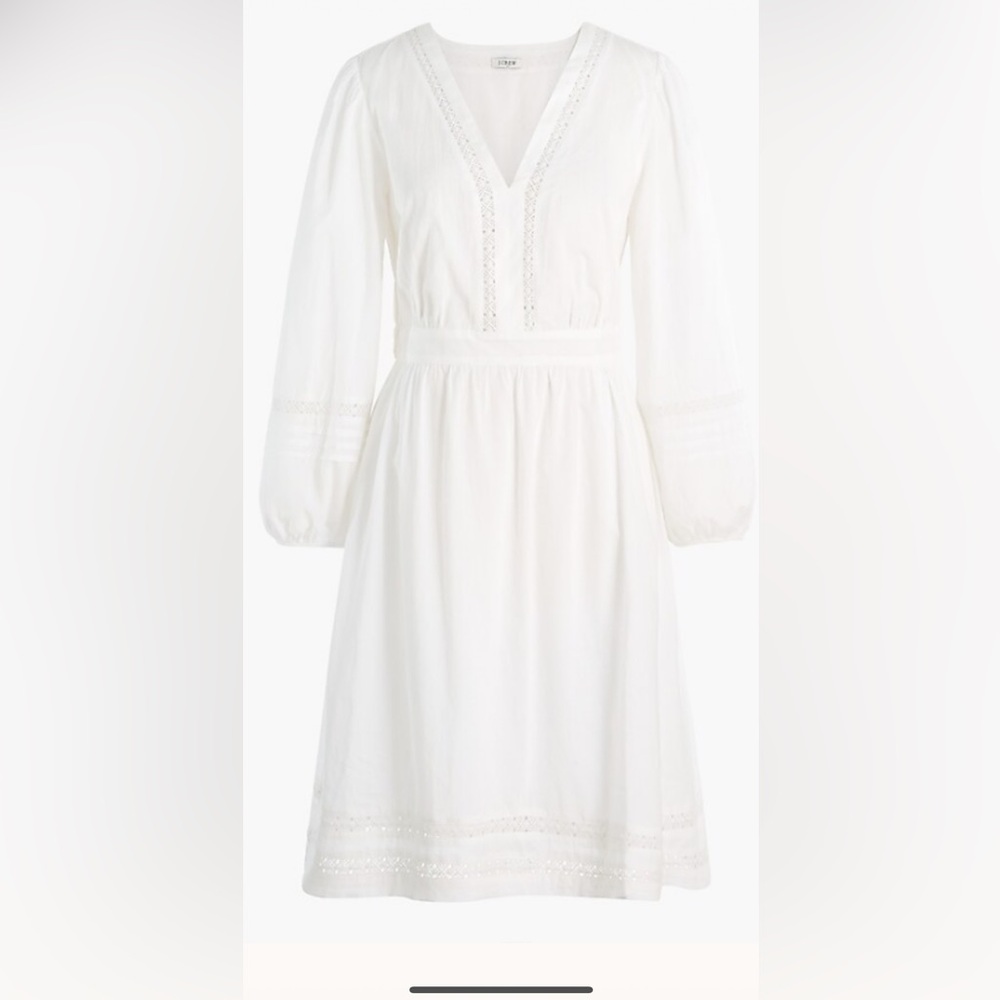 J. Crew White Dress